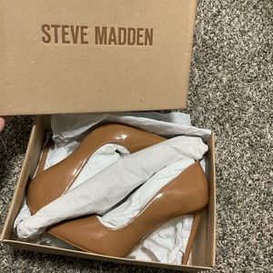 Steve Madden heels, size 7, color - tan